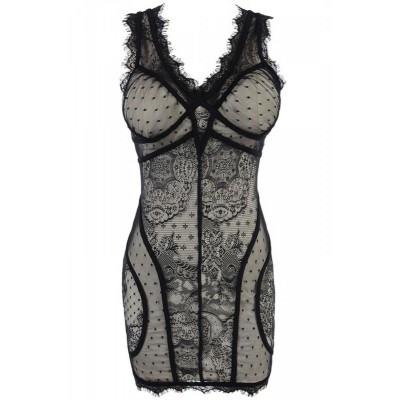 'Morita' lace bandage dress